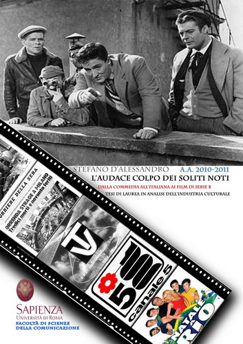 Copertina della tesi: L'audace colpo dei soliti noti
