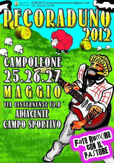2012 manifesto pecoraduno fate rumore con il pastore