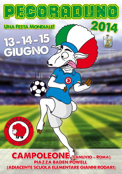 2014 manifesto pecoraduno una festa mondiale
